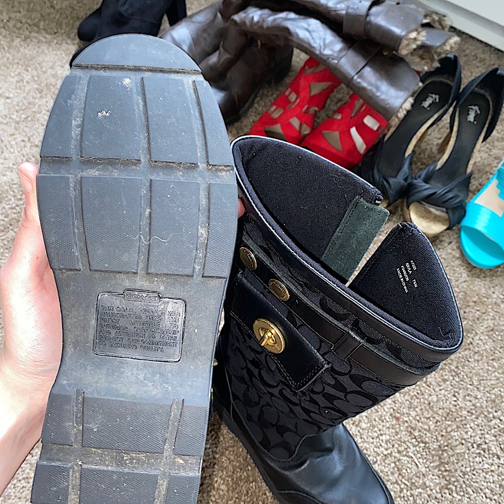 Coach Kayla 7.5 Boots - Picture 3 of 4